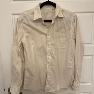 Uniqlo Cream Shirt